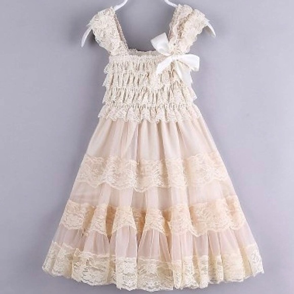 boho chic flower girl dresses